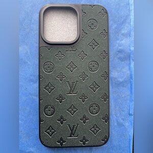 🍀iPhone 15 pro max Dark Green FLET phone Case🍀